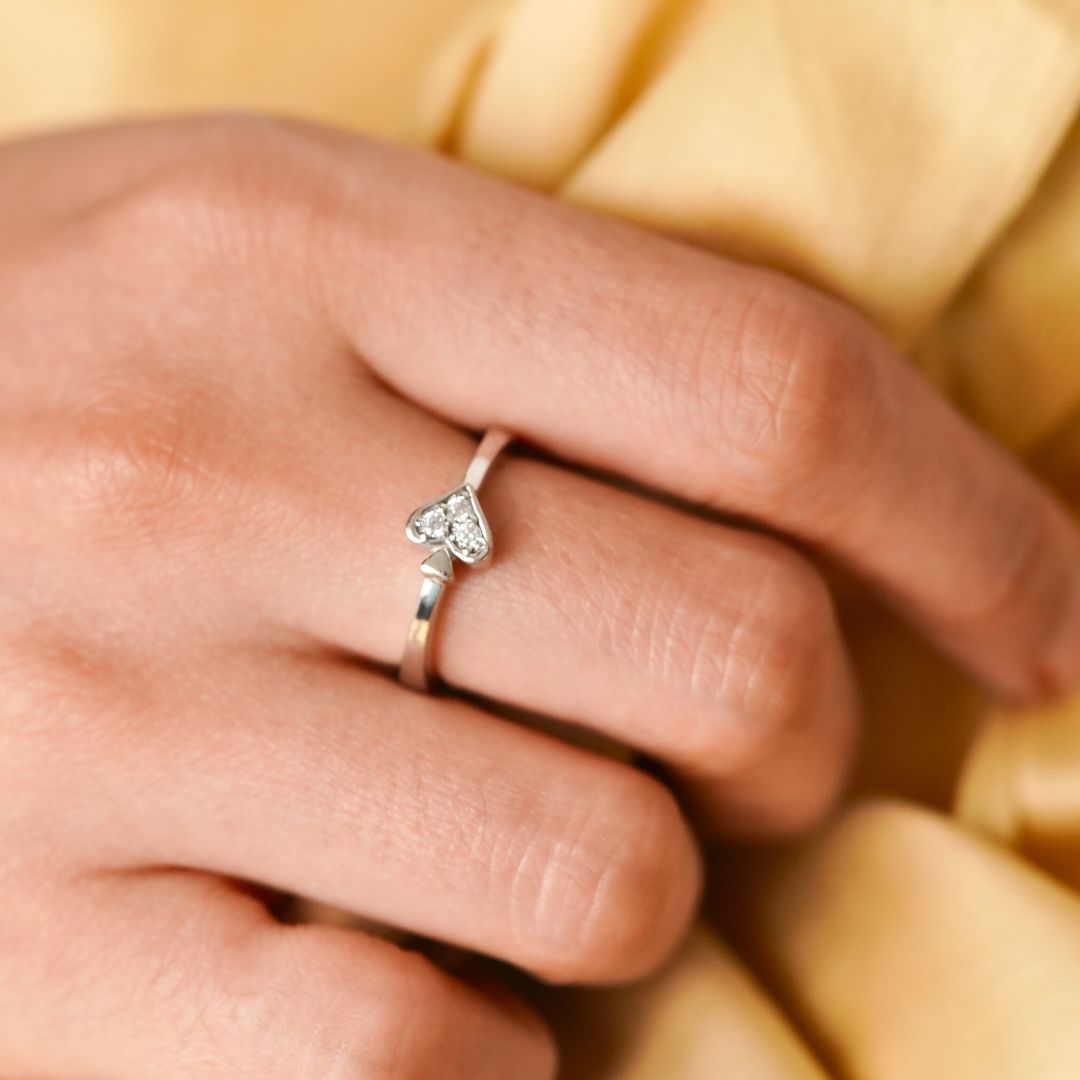 Silver Pearl & Diamond Ring - 84179DAADSSSLRG – Droste's Jewelry Shoppes