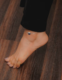 Thumbnail for Round Yin Yang Balance Anklet: Embrace Harmony