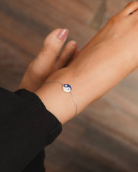 Thumbnail for Round Yin Yang Balance Anklet: Embrace Harmony